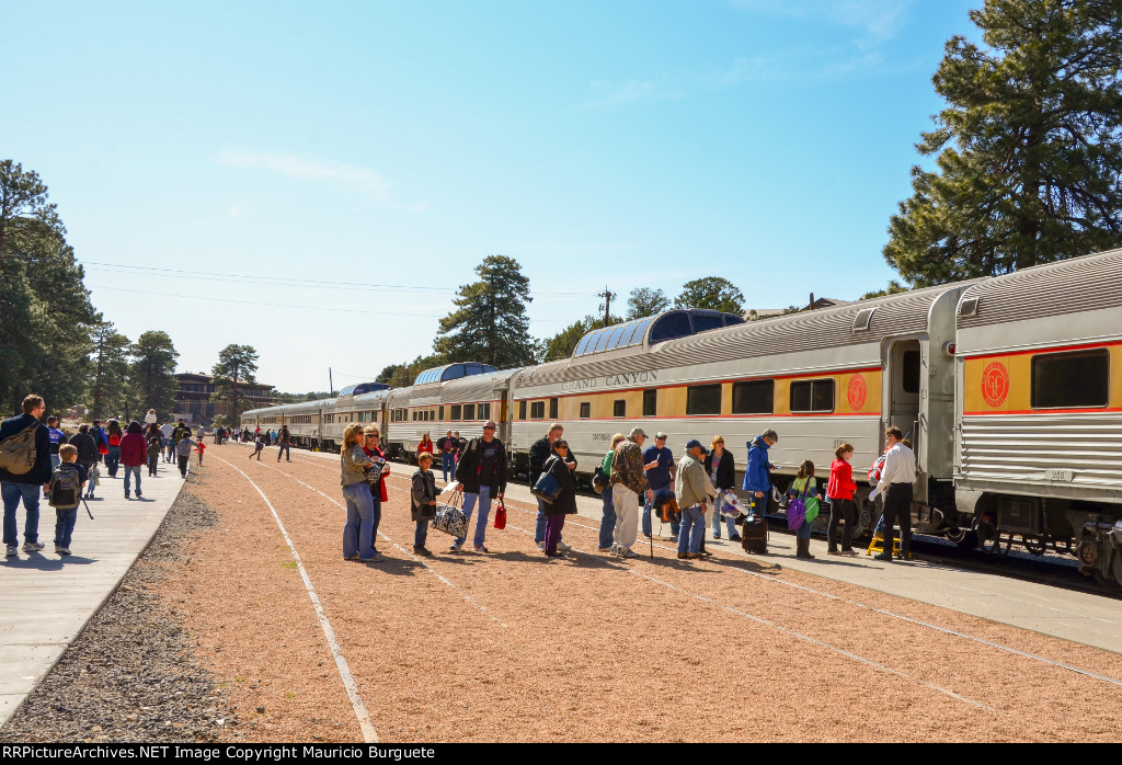 Grand Canyon Railway at the Grand Canyon Village Station